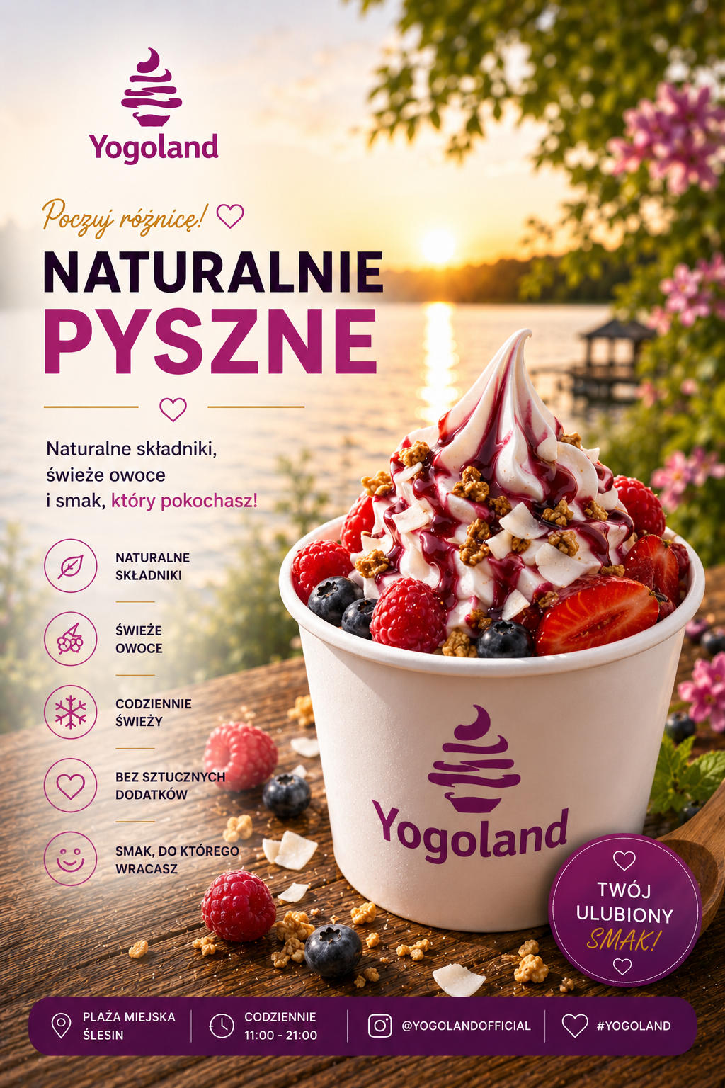 Naturalnie pyszne Yogoland Ślesin